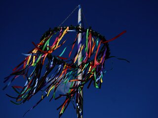 Maibaum aufstellen