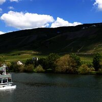 Schiffahren auf der Mosel