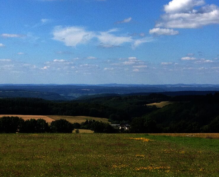 Radfahren mit dem E-Bike im Hunsrück