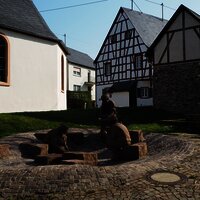 Goldbrunnen in Andel