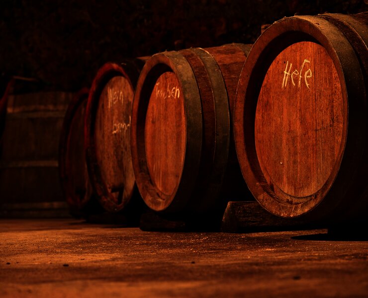 Weinfässer