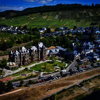 Blick auf Lieser von oben