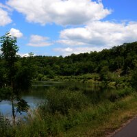 Der Mosel-Radweg bei Wehr