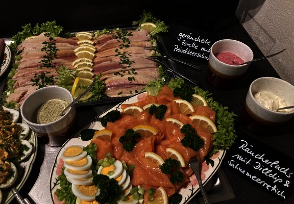 Reichliches Buffet