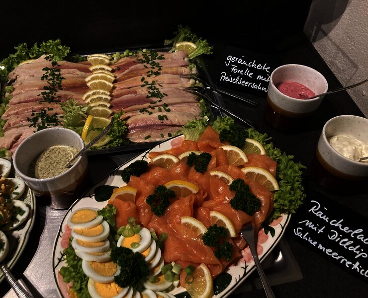 Reichliches Buffet