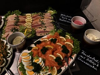 Reichliches Buffet