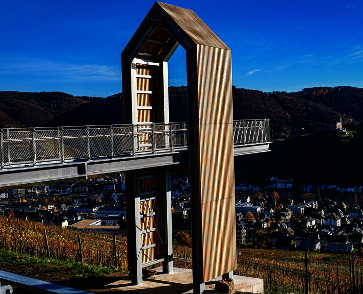 Skywalk mit Panoramablick Bernkastel-Kues