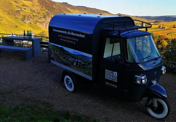 Wein genießen im Weinberg