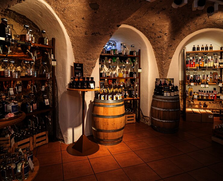 Krypta Destille im Kloster Machern Innenraum