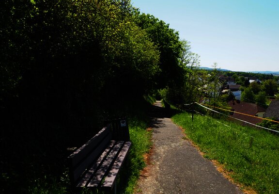 Wegabschnitt zum Ortsteil Krames