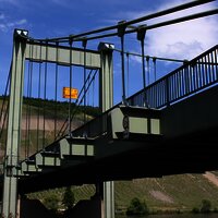 Hängebrücke bei Wehlen