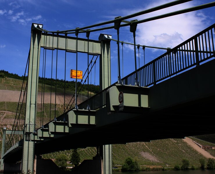 Hängebrücke bei Wehlen