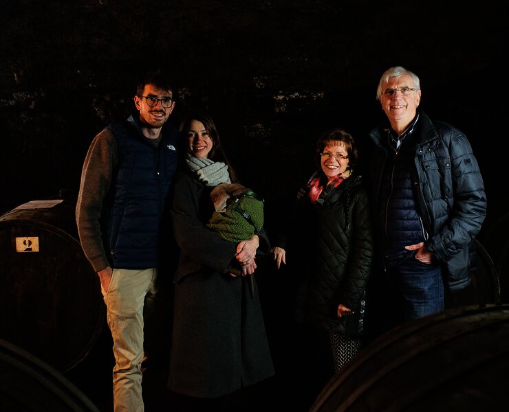 Familie Kerpen im Fasskeller