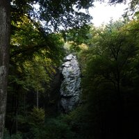 Der Bilstein-Felsen - einer der Weg-Höhepunkte