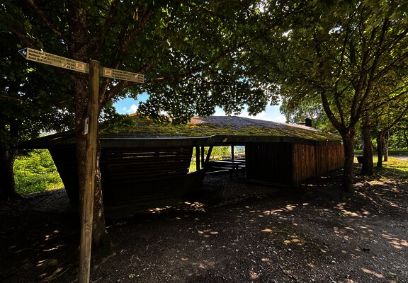 Andeler Schutzhütte Rückansicht