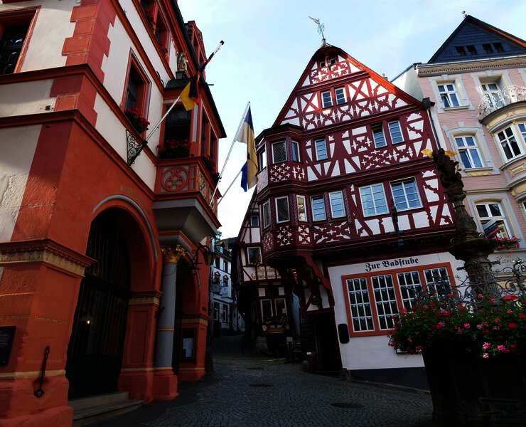 Spitzhäuschen am historischen Marktplatz
