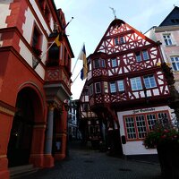 Spitzhäuschen am historischen Marktplatz