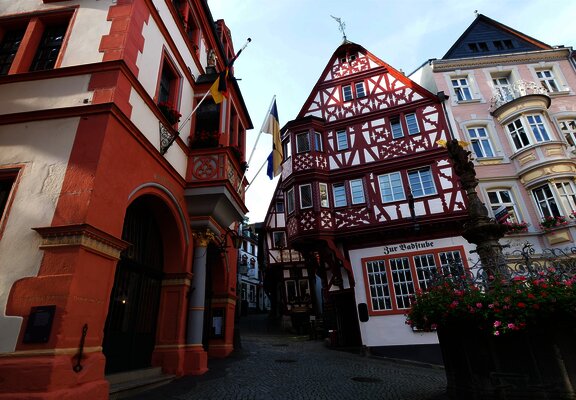 Spitzhäuschen am historischen Marktplatz