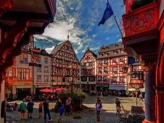 Marktplatz in Bernkastel-Kues