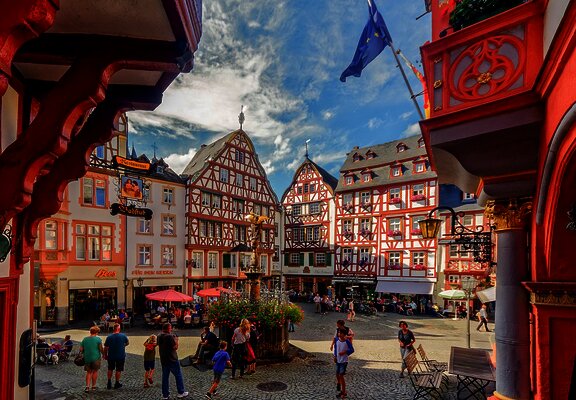 Marktplatz in Bernkastel-Kues
