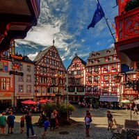 Marktplatz in Bernkastel-Kues