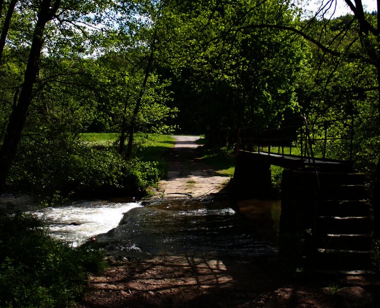 Furt über die Dhron