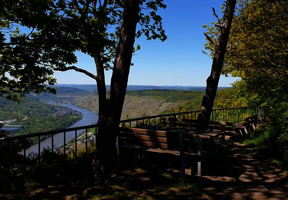 Ideal zum Rasten und Schauen