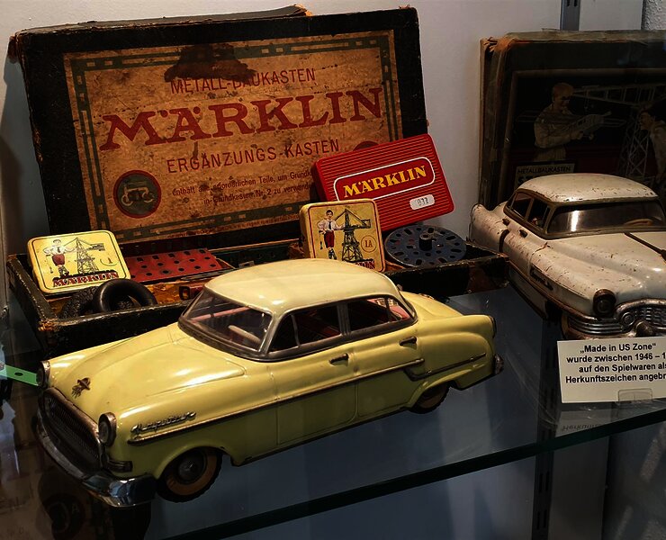 Museum Kloster Machern - frühere Spielzeugautos