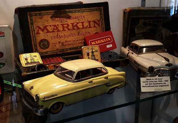 Museum Kloster Machern - frühere Spielzeugautos