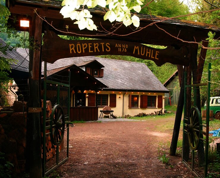 Toreingang zu unserer Röpertsmühle