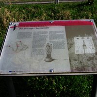 Infotafel zur Zeltinger Sonnenuhr