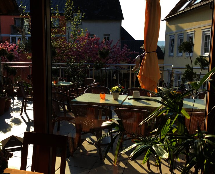 Blick von der Terrasse