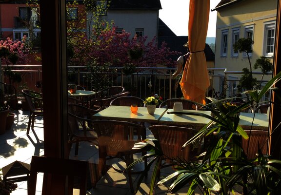 Blick von der Terrasse