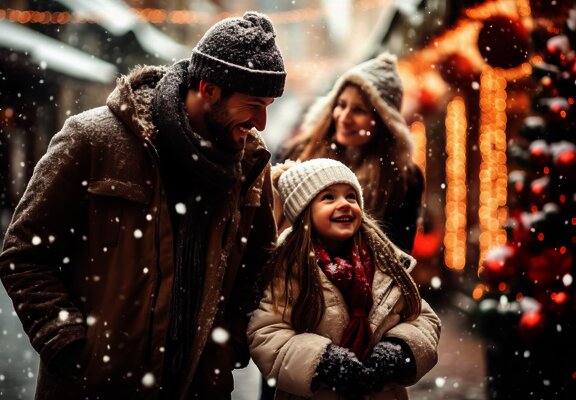 Weihnachtsveranstaltung für die Familie