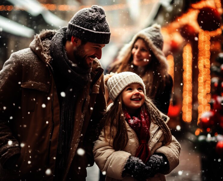Weihnachtsveranstaltung für die Familie