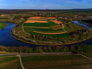 Moselschleife bei Palzem-Wehr