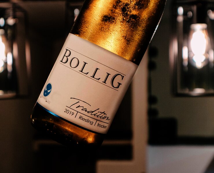 Weinflasche Bollig