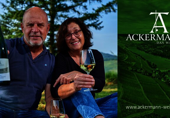 Weingut Ackermann mit Logo