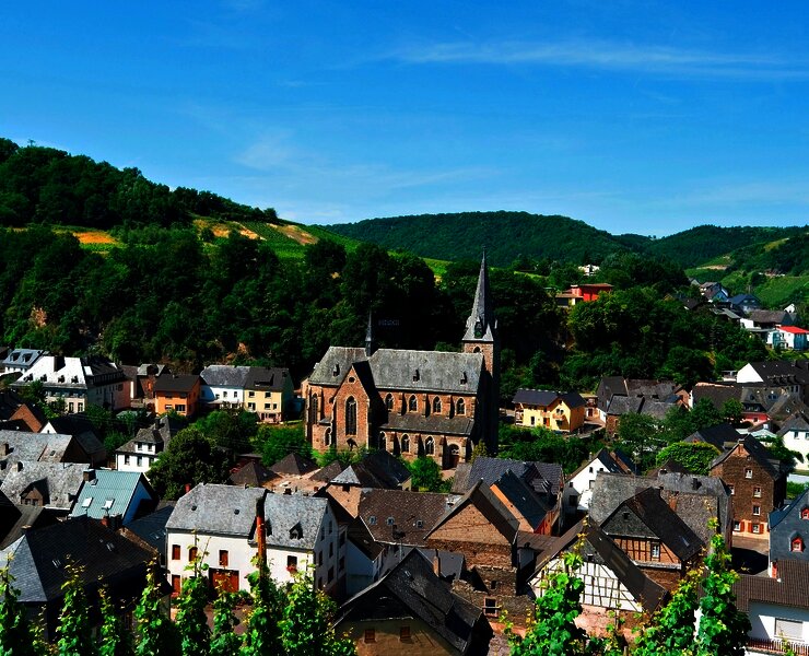 Ortsteil Dhron an der Mosel