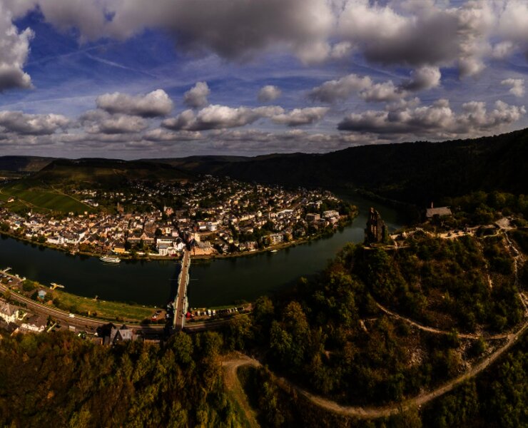 Blick bei Traben-Trarbach