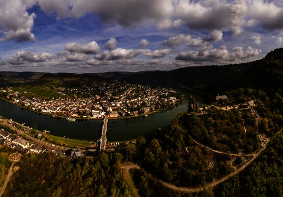 Blick bei Traben-Trarbach