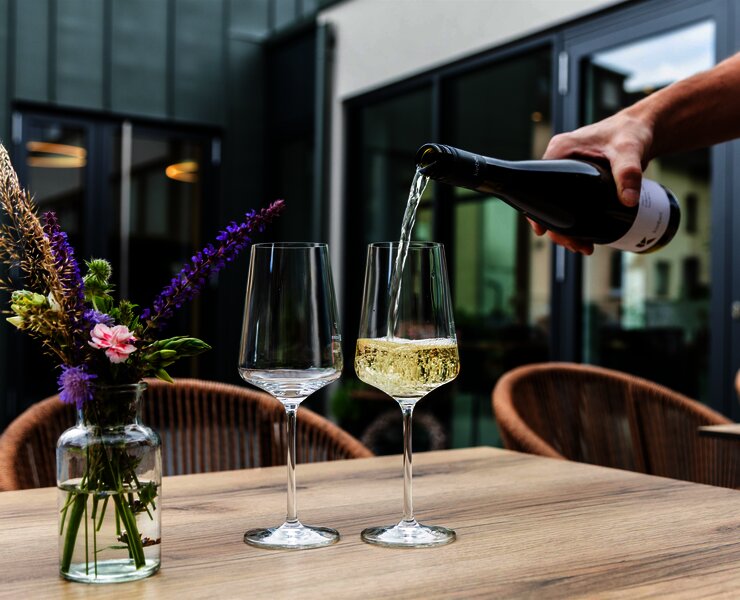 Weingenuss im Weingut kiebel