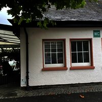 öffentliche Toiletten Zugang Straße