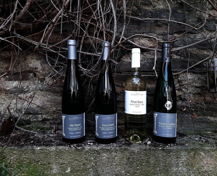Weinflaschen Weingut Schneider- Kettern