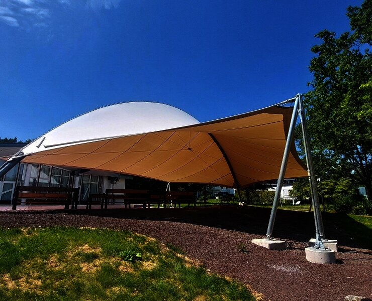 Kurgastzentrum mit Klimapavillon