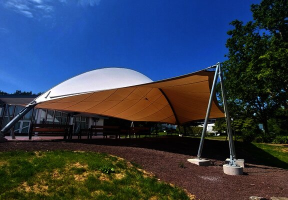 Kurgastzentrum mit Klimapavillon