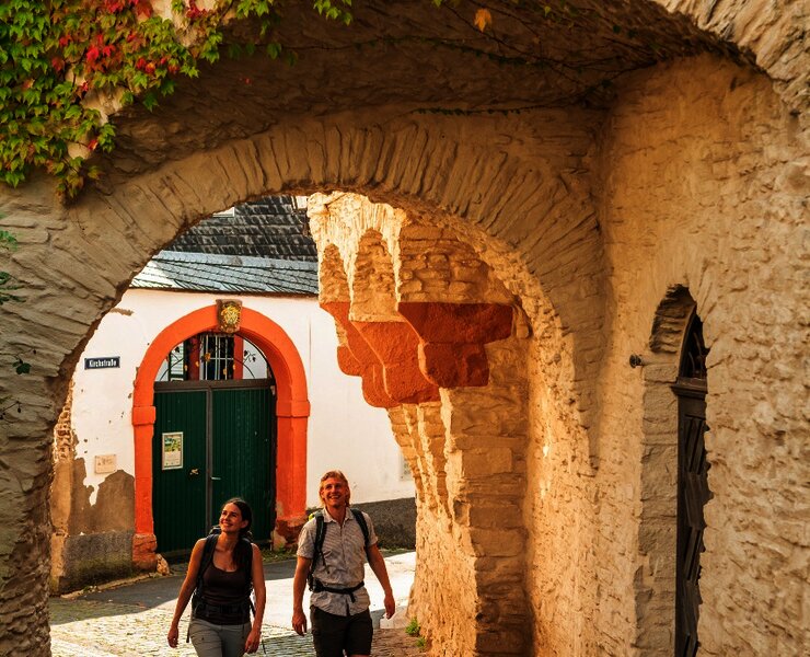 Brücke am Moselsteig in Ediger-Eller