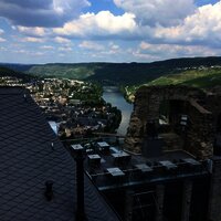 Dachterasse Burg Landshut