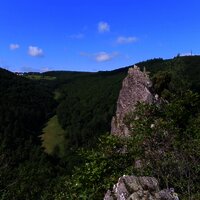 "Goldenes Kreuz" im Wald von Bernkastel-Kues