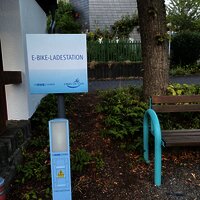 E-Bike Ladestation nah